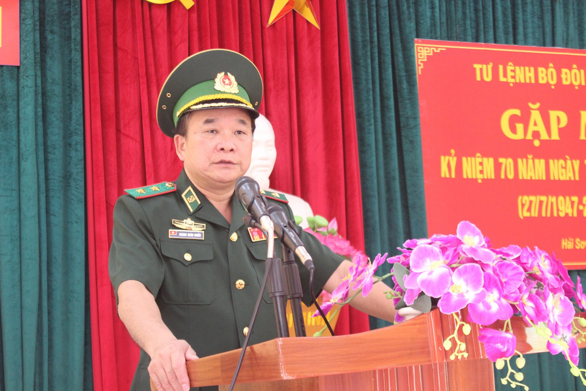 Năm 2015, ông được bổ nhiệm giữ chức Tư lệnh Bộ đội Biên phòng Việt Nam. (Ảnh chụp trước thời điểm ông được thăng quân hàm lên thượng tướng)