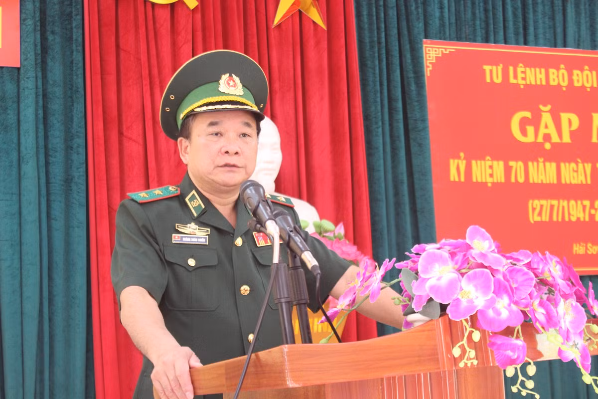 Năm 2015, ông được bổ nhiệm giữ chức Tư lệnh Bộ đội Biên phòng Việt Nam. (Ảnh chụp trước thời điểm ông được thăng quân hàm lên thượng tướng)