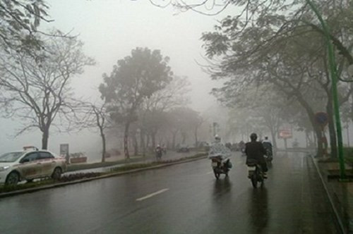 Dem nay, gio mua Dong Bac tran vao mien Bac