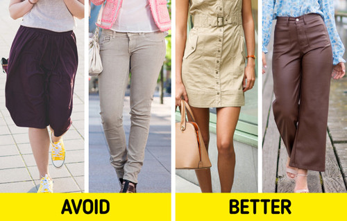 Quần jean cạp cao cũng là ý tưởng không tồi giúp bạn gái có vẻ ngoài cao ráo. Thực vậy, mẫu quần jean cạp cao khiến người nhìn có cảm giác phần chân bắt đầu từ thắt lưng. Trong khi đó, những mẫu quần jean ống đứng khiến chân tạo thành một đường thẳng, nhìn trông dài hơn.