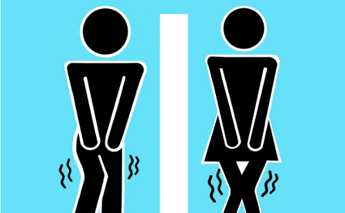 Nhịn tiểu. Nhịn tiểu là thói quen không tốt cho cơ thể, đặc biệt là đối với hệ tiết niệu. Nhịn tiểu khiến bàng quang giãn ra, các cơ vòng bên ngoài cũng bị kéo căng.