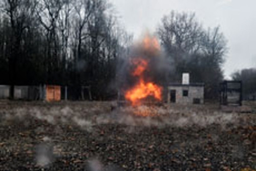 Một biện pháp bổ sung để tối thiểu hóa sát thương không mong muốn, các mảnh được thiết kế sao cho chúng mất nhanh sức xuyên trong quá trình bay xa. Được biết, ở cự ly 30 m, các mảnh này thậm chí bị quần áo thường cản lại (trong thử nghiệm, ở cự ly đó, các mảnh đã không xuyên qua được tấm nhôm dày 0,8 mm).