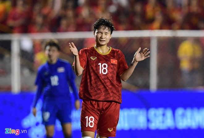 Hai Yen lap cong ha Thai Lan, bong da nu Viet Nam gianh HCV Sea Games 30