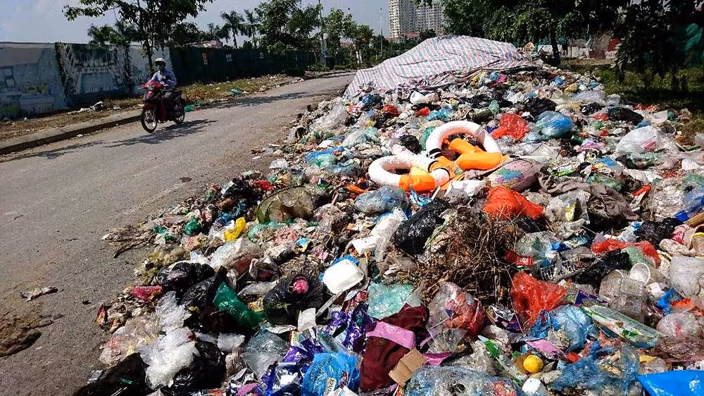 Ghe ron canh chung cu Thang Long Victory ngap rac, gioi bo luc nhuc-Hinh-3