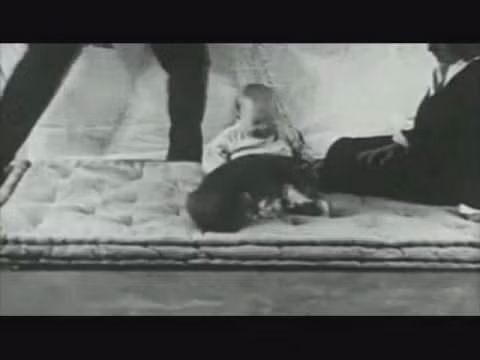 Về sau, ông Watson dùng búa đập vào thanh thép phía sau gây ra một tiếng động khiến Albert và các con vật hoảng sợ.