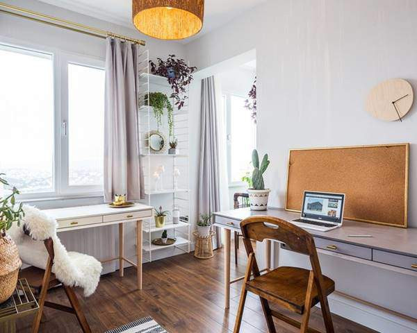 Nơi làm việc khoa học và thẩm mỹ.