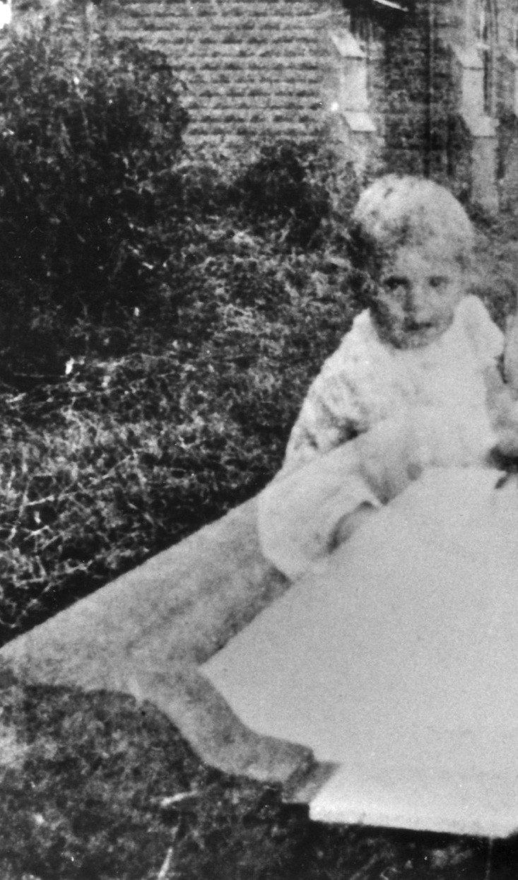 Theo lời kể của người phụ nữ, vào thời điểm chụp bức ảnh, không có người nào ở ngôi mộ ngoài bà. Chính vì vậy, sau khi rửa ảnh, bà không khỏi kinh ngạc khi nhìn thấy hình ảnh của một đứa trẻ đang ngồi trên ngôi mộ.