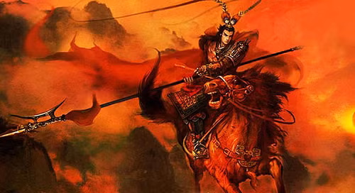 Trong tiểu thuyết Tam quốc diễn nghĩa của La Quán Trung, "chiến thần" Lữ Bố được xem là một trong những kẻ thù mạnh của Tào Tháo. Hai bên từng có nhiều lần giao chiến ác liệt.