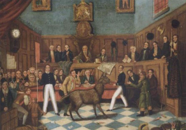 Không chỉ con người, động vật nếu bị xem là có tội khi phạm luật thì đều bị bắt giữ và đưa ra xét xử. Theo ước tính, ít nhất 85 phiên tòa xét xử động vật được tổ chức vào thời Trung cổ.