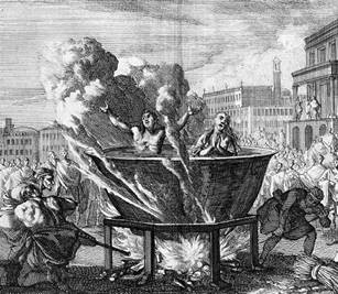 Không chỉ phạm nhân, những người chứng kiến kiểu tra tấn này cũng không khỏi khiếp sợ.