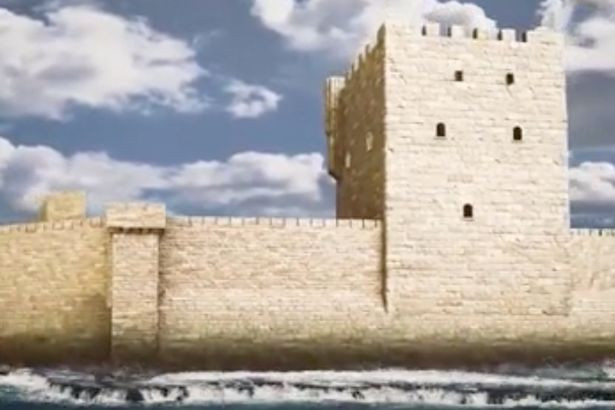 Bằng cách quét dấu chân trong pháo đài, các nhà khảo cổ lần đầu tiên phục dựng thành công đại bản doanh của các hiệp sĩ Đền Thánh với mô hình 3D.