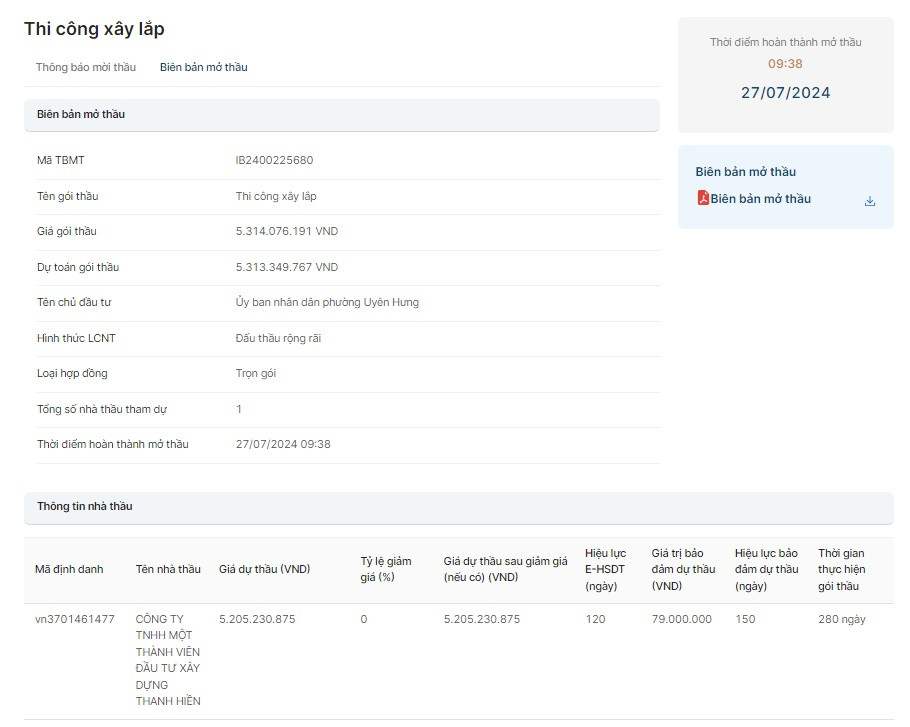 Bình Dương: Gói thầu tại phường Hội Nghĩa về tay Công ty Thanh Hiền? - Hình 4 Binh Duong: Goi thau tai phuong Hoi Nghia ve tay Cong ty Thanh Hien?-Hinh-4