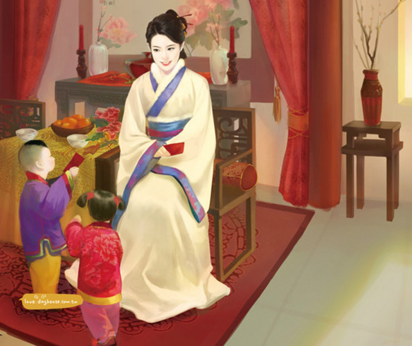 Còn trong Bắc tề sách, Lâu thị Hoàng hậu của Bắc Tề Quốc sinh hạ long thai đôi. Sau này, hai người con của bà đều sống và được nhà vua hết sức cưng chiều.