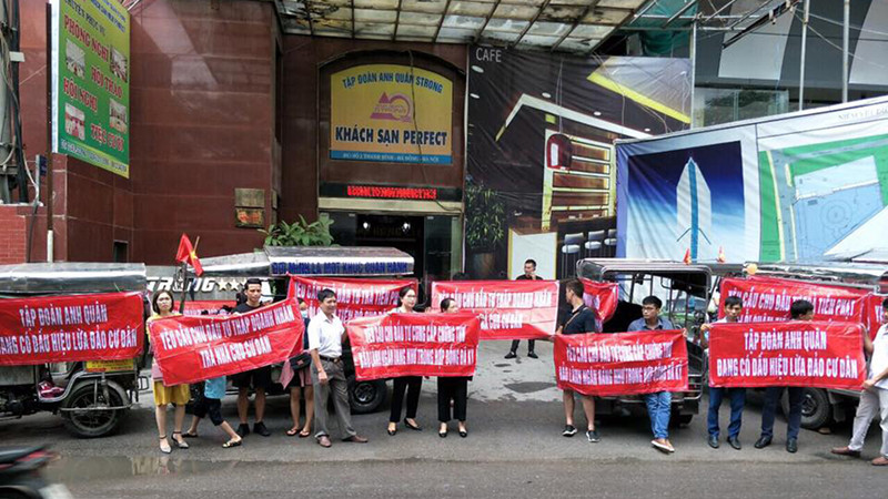 Chu dau tu Thap Doanh nhan “phot lo” y kien cua co quan chuc nang