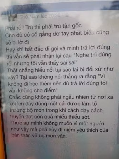 Truong THPT Le Loi dinh chi HS vi len facebook dang status?-Hinh-2