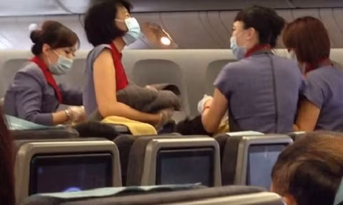 Phai boi thuong 720 trieu vi co tinh de roi tren may bay