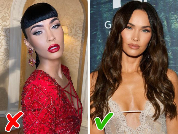 Trang điểm cùng lúc môi, mắt màu thâm: Trang điểm đòi hỏi sự tỉ mỉ, sáng tạo. Tuy nhiên, bạn nên tránh sáng tạo bằng cách trang điểm cùng lúc môi và mắt màu thâm. Để rạng rỡ hơn, bạn chỉ nên chọn một bộ phận màu tối, phần còn lại nên trang điểm nổi bật.