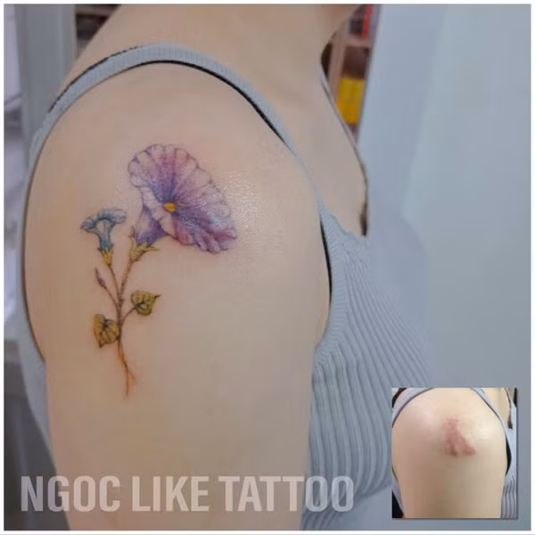 Tuổi đời còn trẻ song Ngọc Like gắn bó với nghệ thuật xăm hình ngót nghét 10 năm. “Bén duyên” từ khi xã hội còn nhiều định kiến với xăm hình, sự nỗ lực không ngừng của 9X thực sự đáng nể.