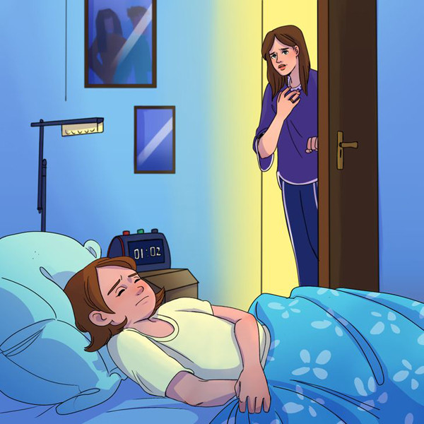 Khó ngủ, gặp ác mộng: Trẻ đột nhiên khó ngủ hoặc thường xuyên gặp ác mộng có thể là dấu hiệu bị bắt nạt. Nghiên cứu cho thấy, bị bắt nạt có thể ảnh hưởng trực tiếp đến chất lượng giấc ngủ của nạn nhân. Do vậy, phụ huynh nên dành thời gian quan sát con khi ngủ để thấy điều bất thường.