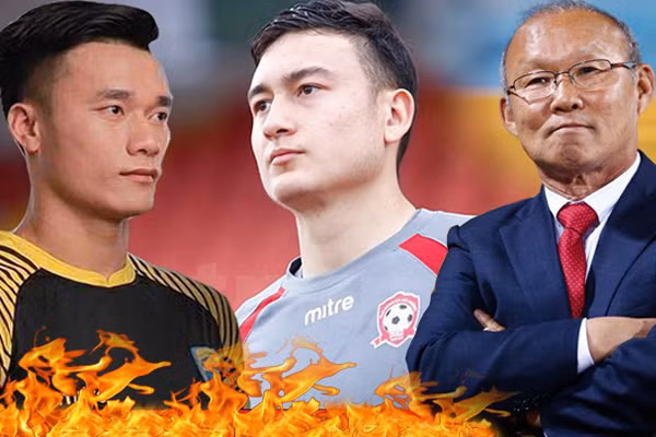 HLV Park Hang Seo muốn Tiến Dũng (trái) trau dồi thêm kinh nghiệm.