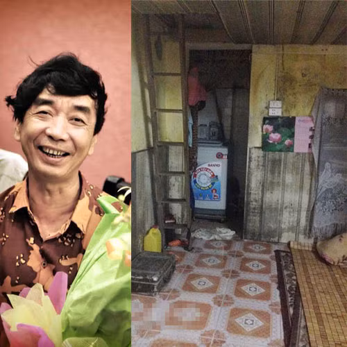 Nghệ sỹ Tuấn Dương. Chuyên đóng những vai ông già có chút hài hước, cố nghệ sỹ này lại có cuộc sống thường ngày khá đơn giản. Ngôi nhà cũ kỹ nói lên phần nào cuộc sống khó khăn của ông.