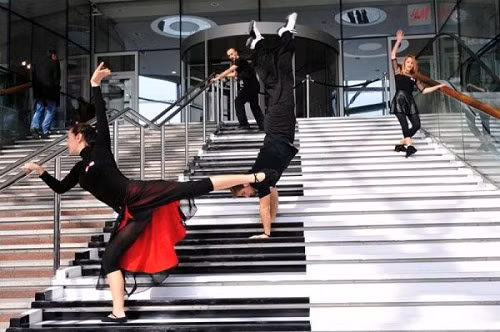 Cầu thang piano cũng phổ biến ở cả Thổ Nhĩ Kỳ.