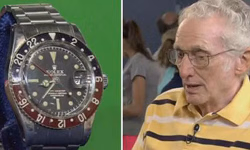 Dong ho Rolex cu rich bong hot bac ty sau 50 nam