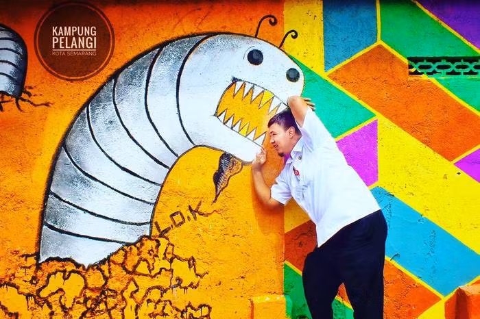 232 căn nhà trong khu vực được trang trí bắt mắt.