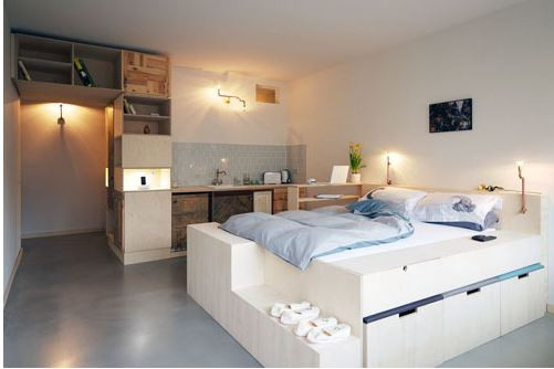 Can ho 30m2 dep nhu khach san hang sang, oi nguoi them muon