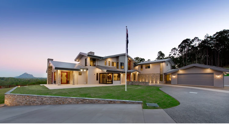 Hình ảnh lung linh ánh đèn khi chiều tà.