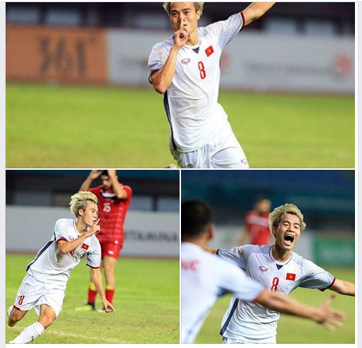 Cái tên Văn Toàn, Tiến Dũng, Văn Đức ngay lập tức xuất hiện hàng loạt trên các trang mạng với những dòng cảm xúc tự hào và thán phục.