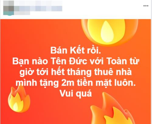 Thậm chí chỉ cần có tên Đức hoặc Toàn đi thuê nhà ở Hà Nội cũng sẽ được ông chủ nhà trọ tặng thêm 2 triệu. Ảnh: bnews.