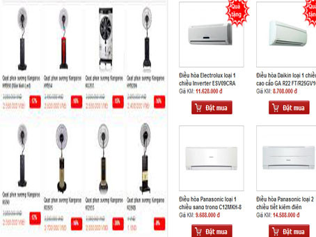 Nên chọn mua sản phẩm phù hợp với túi tiền của gia đình bạn. Các sản phẩm máy điều hòa thường đắt hơn rất nhiều so với quạt phun sương.