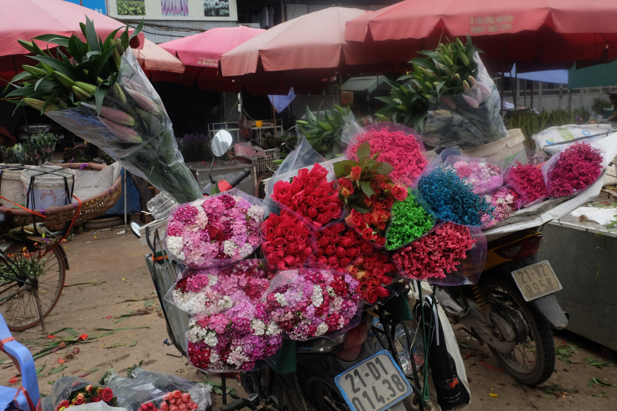 Với những hàng hoa nhỏ, trung bình, mỗi chuyến hàng có mức tiền từ 2-4 triệu đồng. Các cửa hàng lớn, đơn hàng nhập hoa đều trên 10 triệu đồng.