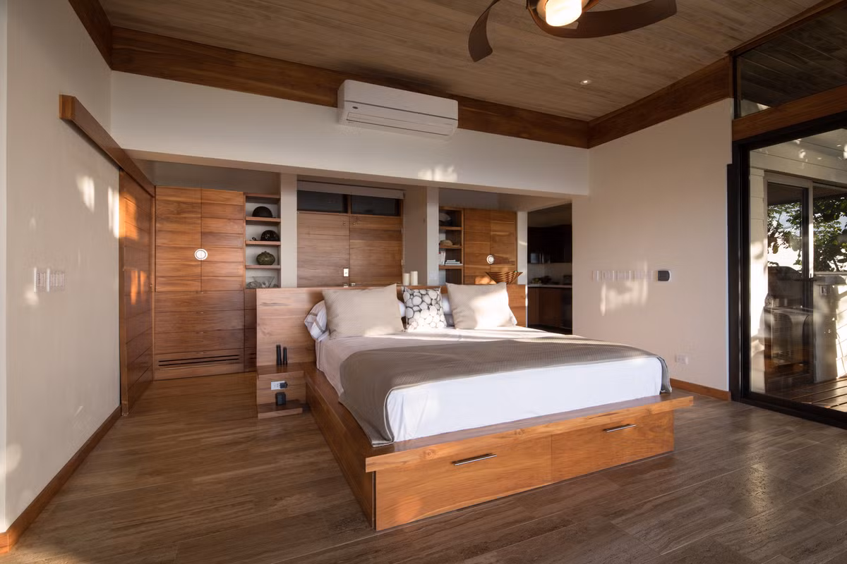 Gỗ là vật liệu chủ yếu được sử dụng để xây dựng Earth and Sea House.