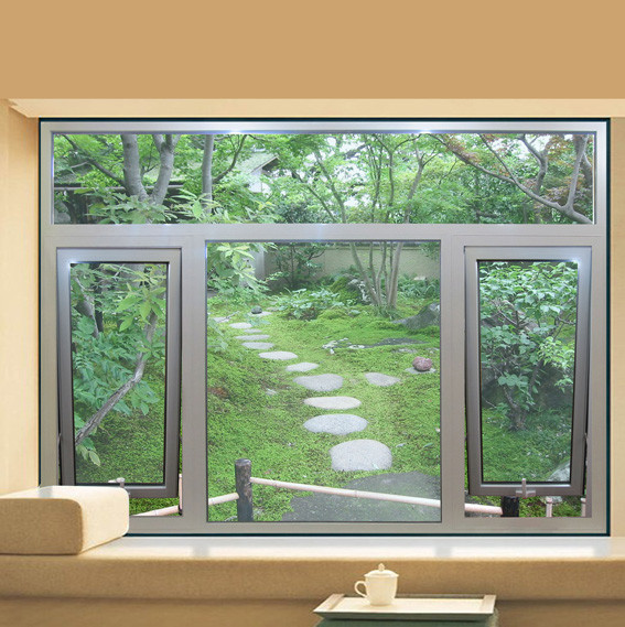 Ngoài ra, thiết kế cửa sổ hất nhiều khi cũng khiến khung cửa nhà bạn thêm mới mẻ, khác lạ hơn các thiết kế cửa thông thường. Ảnh: Mitadooronline.