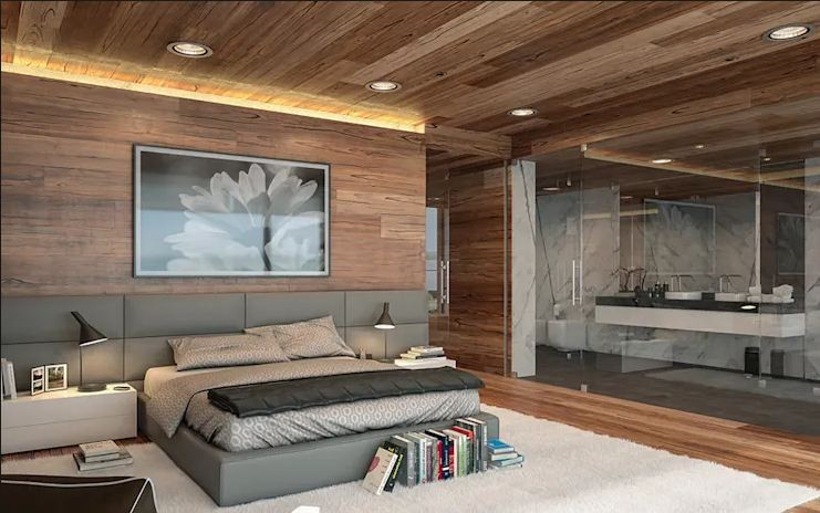 Cach thiet ke phong tam trong phong ngu dep 