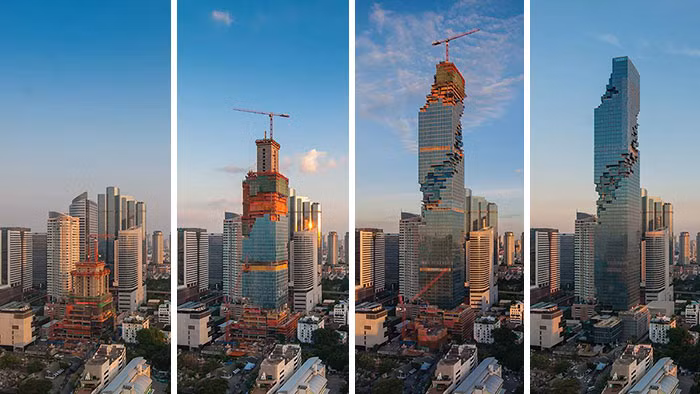 Toa thap ky la trong nhu do nat o Thai Lan