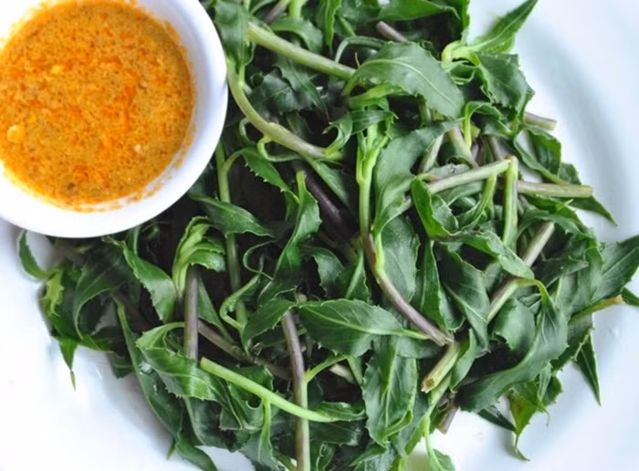 Rau rừng có giá đắt bởi nó không được bày bán tràn lan ngoài chợ hay siêu thị mà phải đặt hàng online hoặc ở các địa lý rau sạch. Những loại rau lạ này ngày thường cao gấp 4-5 lần rau bình thường thì cận tết, giá cả còn tăng 400-500%. Cao như thế nhưng nhiều người vẫn đặt mua cho bằng được để ăn, hoặc để làm quà biếu Tết. Ảnh: Dacsanraurung.