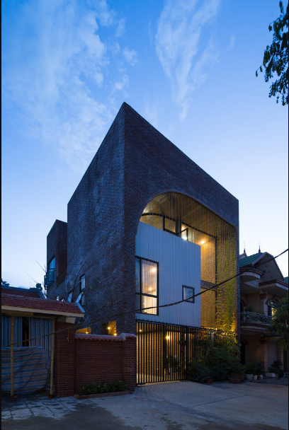 Nhung ngoi nha gach tho dep tung centimet o Viet Nam-Hinh-5