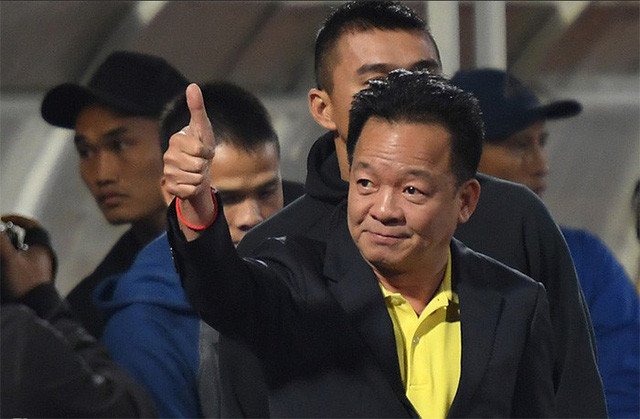 Cái tên “bầu Hiển” được giới yêu thể thao Việt Nam luôn nhắc tới. Ông là Đỗ Quang Hiển – Chủ tịch HĐQT kiêm Tổng Giám đốc Tập đoàn T&amp;T. Ảnh: Dân Việt.