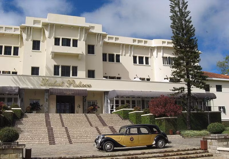 Khách sạn Dalat Palace Hotel. Ảnh: Việt Báo.