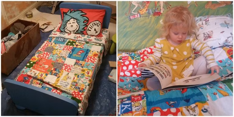 Lần đầu tiên bước vào căn phòng, Chloe rất ấn tượng. Bé bắt đầu chỉ vào từng con vật trên tường và mô phỏng tiếng của nó – Việc trước đây chưa từng có bởi cô bé dường như chậm nói.