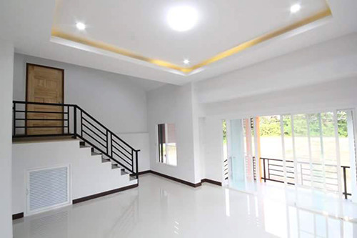 Điểm nhấn của căn nhà mang phong cách Thái là không gian mở rất nhiều. Ảnh: Eva.