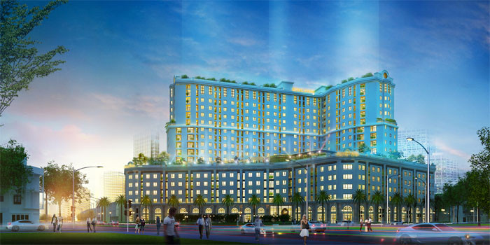 Quảng cáo là vậy thế nhưng chỉ trong thời gian ngắn, dự án này dính không ít tai tiếng, trong đó có vi phạm PCCC. Ảnh: Internet. 