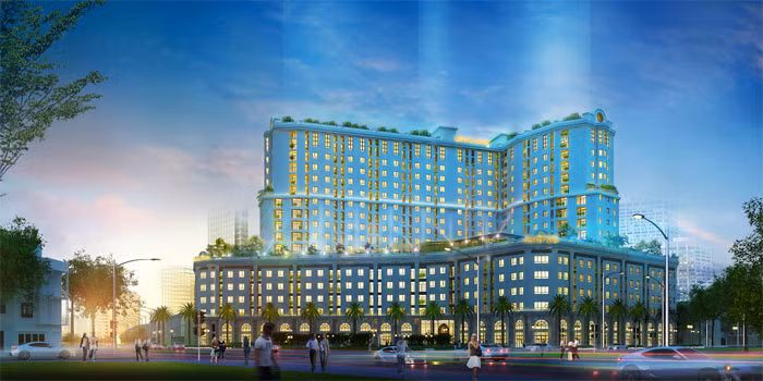 Quảng cáo là vậy thế nhưng chỉ trong thời gian ngắn, dự án này dính không ít tai tiếng, trong đó có vi phạm PCCC. Ảnh: Internet. 