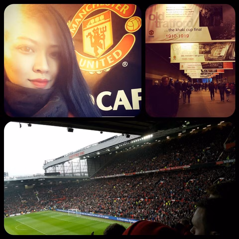 Dành thời gian đi cổ vũ cho đội bóng mình yêu thích ở "trời Tây".