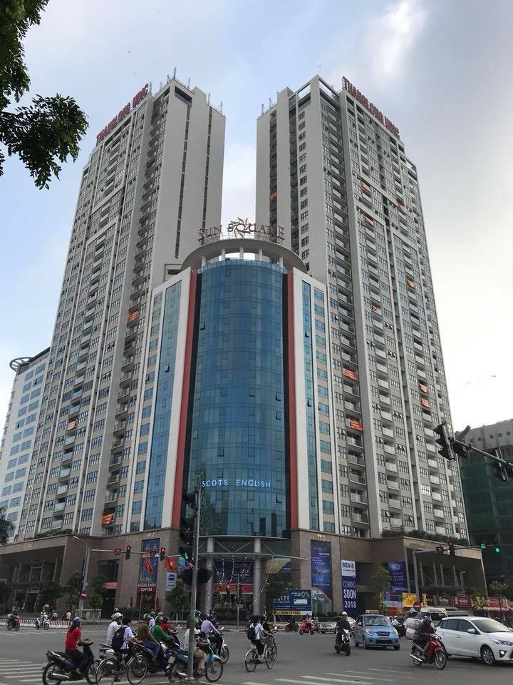 Cu dan chung cu Sun Square 