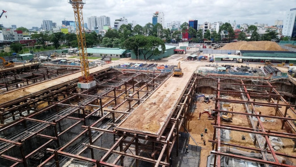 Hiện, Công ty cổ phần Phát triển Đô Thị Đông Dương đã thế chấp quyền sử dụng đất và nhà ở hình thành trong tương lai của dự án này tại Ngân hàng Vietbank – Chi nhánh TP.HCM. Ảnh: Thương hiệu và Pháp luật.