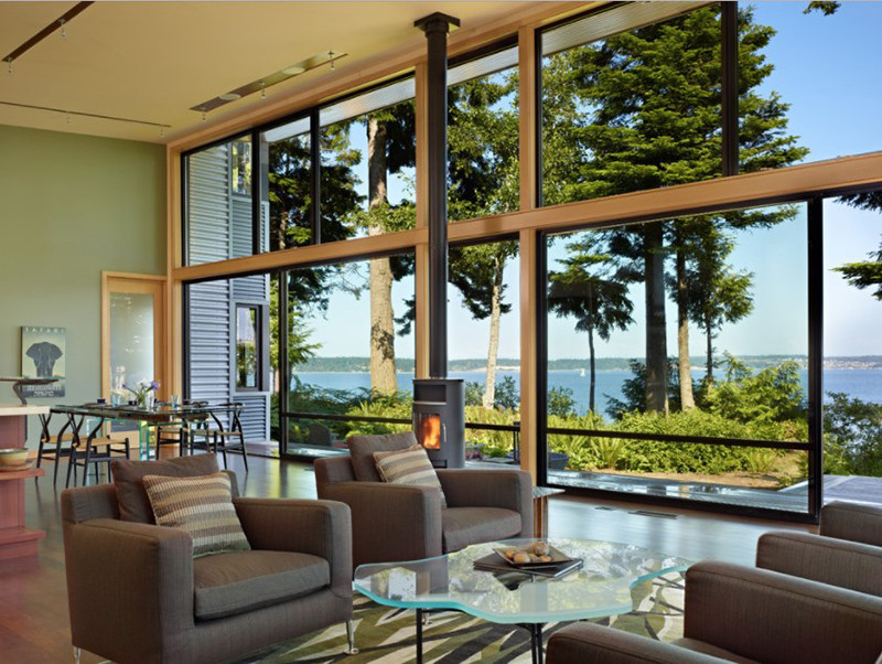 Port Ludlow House sở hữu tầm nhìn tuyệt vời ra khung cảnh xung quanh.